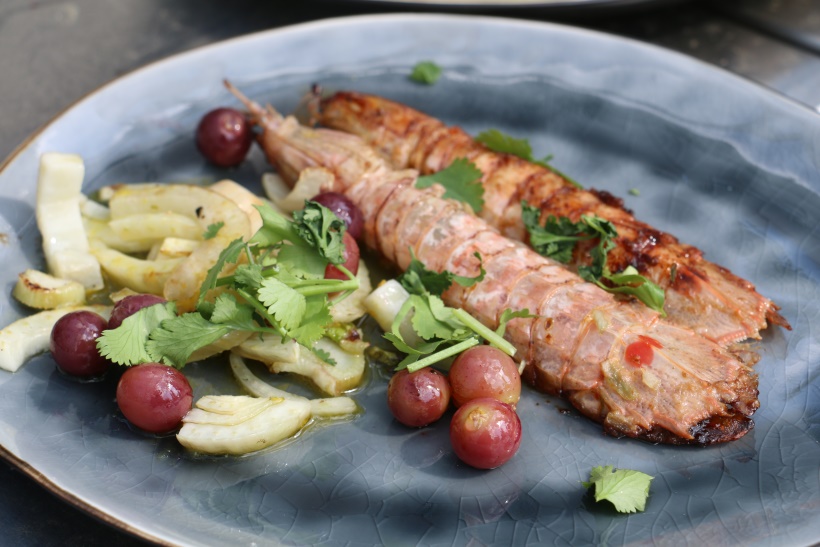 Rezept-Heuschreckenkrebs-Grill-Salat-lecker