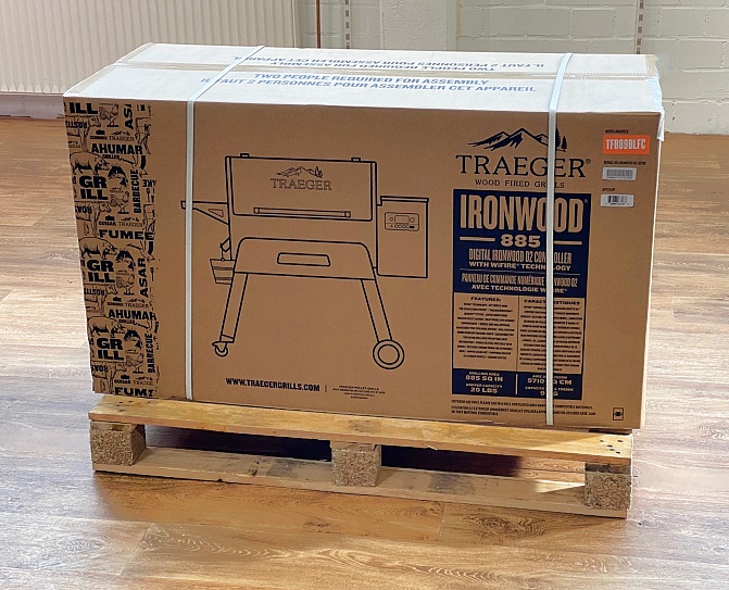 Traeger-Ironwood-885-Aufbau-1