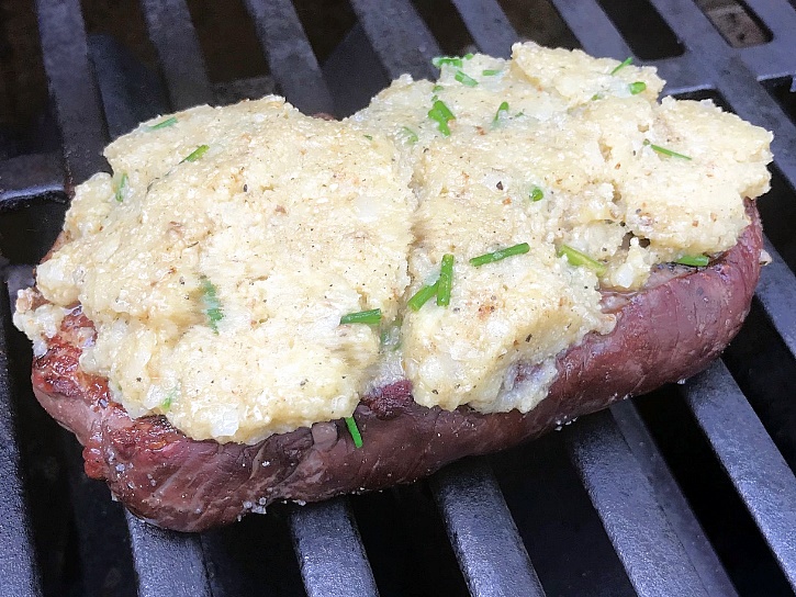 H-ftsteak-Steak-mit-Parmesan-Creme